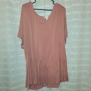 Peplum style shirt/tunic